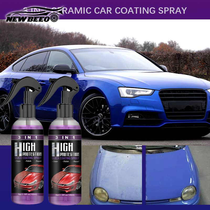 3-in-1-Polierspray für Auto und Keramik🔥🔥Mehr kaufen, mehr bekommen!