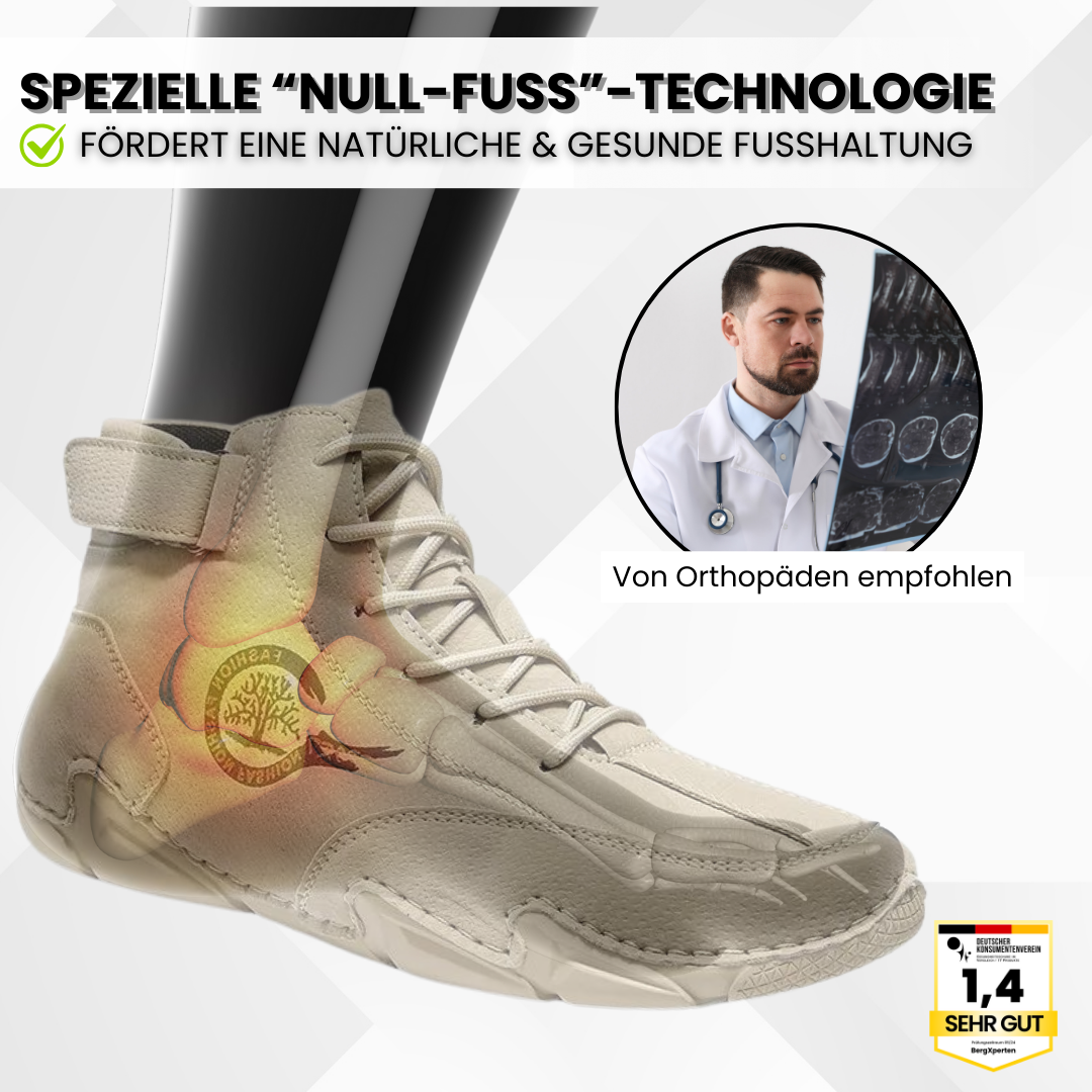 FeelFree – ergonomischer, wasserdichter & schmerzlindernder Barfußschuh für Herbst und Winter